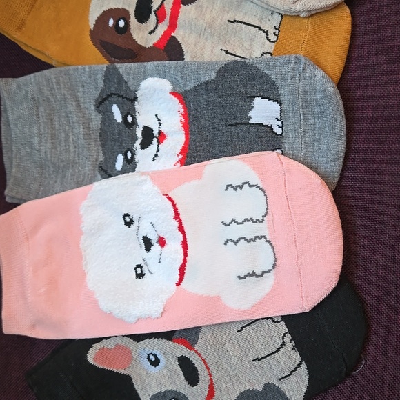 Dog lovers fun 5 pr socks bundle - Picture 3 of 6